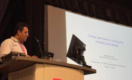 Man presenting at AFE Conference