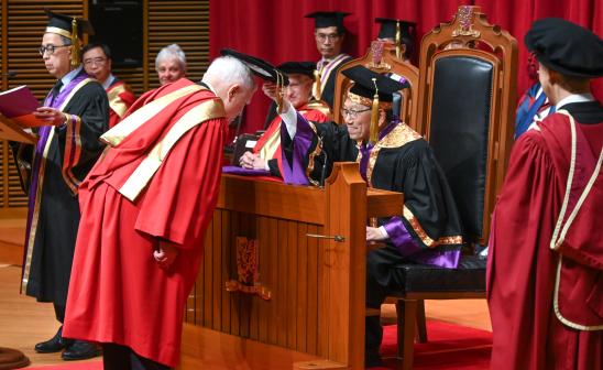 James J. Heckman Receives Honorary Doctorate Degree