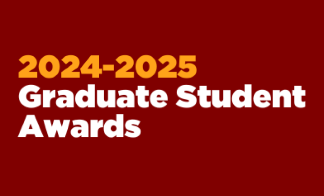 2024-25 Graduate Student Awards