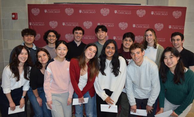 Group photo of 2025 David H. Su Award Winners 