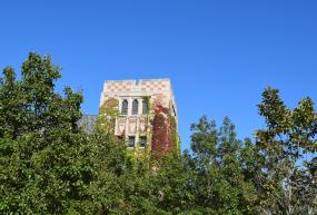 Photo of Saieh Hall east tower